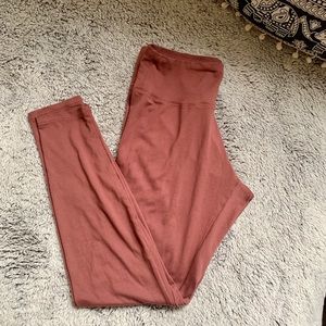 Express Supersoft Cocoa legging Small